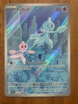 Pokemon TCG Frillish 126/086 White Flare Illustration Rare NM Card - Image 1