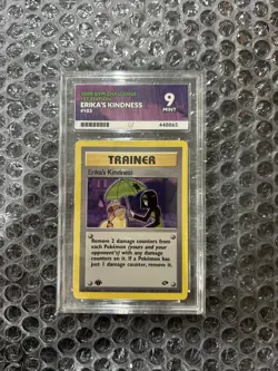 Ace mint 9 MINT Erika's Kindness 103 1st EDITION Gym Challenge WOTC Pokemon - Image 1