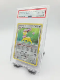 Pokemon TCG PSA 8 Delcatty Platinum Holo 4/127 - Image 2