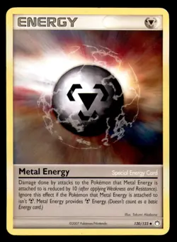 Metal Energy 120/123 Uncommon Mysterious Treasures Pokemon Moderately Played - Image 1