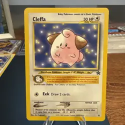 Wotc Pokemon TCG Cleffa 31 Black Star Promo #3 - Image 1