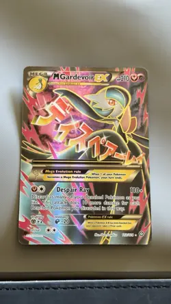Pokemon TCG M Gardevoir EX 112/114 XY Steam Siege Mega Full Art Holo NM - Image 1