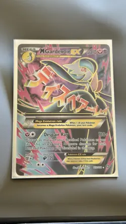 Pokemon TCG M Gardevoir EX 112/114 XY Steam Siege Mega Full Art Holo NM - Image 3