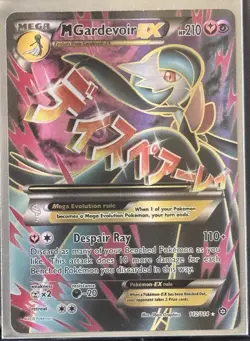 Pokemon TCG M Gardevoir EX 112/114 XY Steam Siege Mega Full Art Holo NM - Image 4