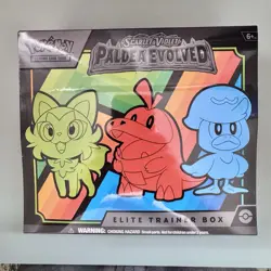 Pokemon Paldea Evolved Elite Trainer Box ETB New Factory Sealed 820650853661 - Image 1
