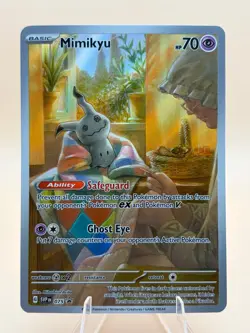Mimikyu 075 Holo Promo Scarlet & Violet Promo Pokemon Near Mint - Image 1