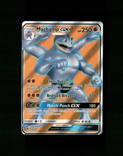 Machamp GX 135/147 Ultra Rare Burning Shadows Pokemon Near Mint D-6 - Image 1
