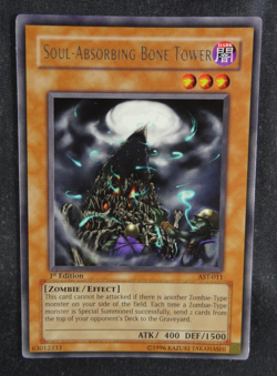 Soul-Absorbing Bone Tower - AST 1st Edition - AST-011 - Yu-Gi-Oh - Image 1