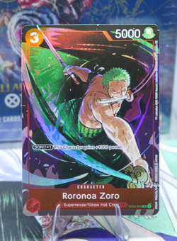 Roronoa Zoro (Gift Collection 2023) ST01-013 One Piece Promotion Cards Foil NM - Image 1