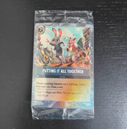 Putting It All Together Disney Lorcana Zootopia 2 Release Promo NM Sealed - Image 1