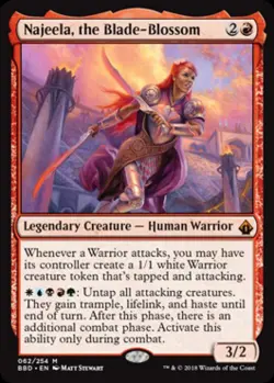Najeela, the Blade-Blossom - Near Mint MTG Battlebond - Image 1