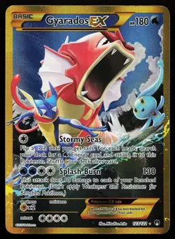 Gyarados EX 123/122 Holo Secret Rare BREAKpoint Pokemon Card - Image 1