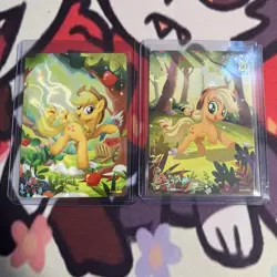 Applejack 2 Card Lot Kayou SD01-RR04 BP01-RR04 - Image 1