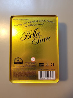 Bella Sara Empty Tin Lot of 40 Cards, Inserts, Stickers, etc. - Image 3