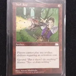 Magic: The Gathering Null Rod Artifact Regular EN 1997 Anson Maddocks - Image 5