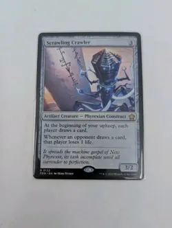 Scrawling Crawler [FDN] #132 NM MTG Magic The Gathering Rare - Image 1