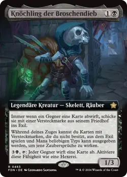 MTG Magic the Gathering Knochling der Broschendieb (V.3) 0463 rare deutsch - Image 1
