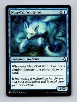 Nine-Tail White Fox The List Reprints Non-Foil MTG NM - Image 1