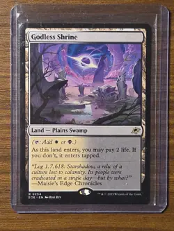 MtG - Godless Shrine #254, Edge of Eternities Regular Rare - Image 1