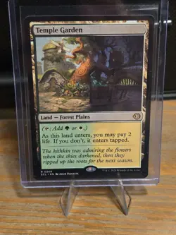 Magic The Gathering - Temple Garden Lorwyn Eclipsed, Regular, Rare - Image 1