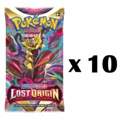 Lot Of 10 - Pokemon TCG Lost Origin Booster Packs Sealed - Ship Fast - Image 1