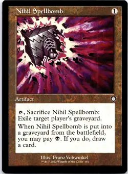 Nihil Spellbomb (Retro Frame) C Commander: The Brothers' War 152 NM - Image 1