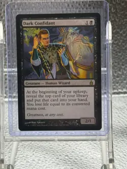 MTG Magic the Gathering Dark Confidant (81/306) Ravnica City of Guilds LP - Image 1