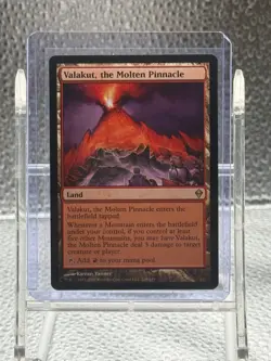 MTG, Valakut, the Molten Pinnacle 228 LP Zendikar Regular - Image 1