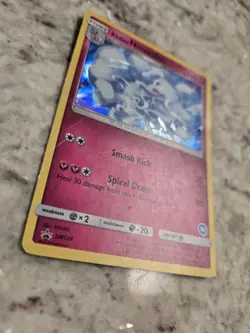 Alolan Ninetales - SM128 Black Star Promo Sun & Moon Promo Pokemon MP - Image 2