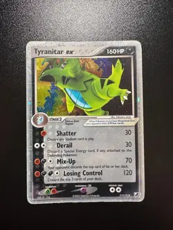 Tyranitar ex 111/115 (Ultra Rare Holo) - Pokemon TCG Unseen Forces EX - Image 1