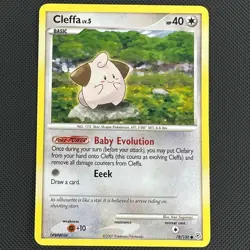 Cleffa 78/130 Common Diamond & Pearl Pokemon Near Mint - Image 1