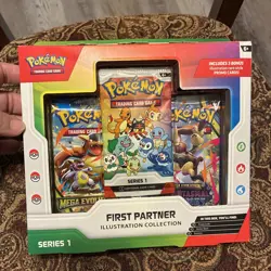 Pokemon TCG: First Partner Illustration Collection Series 1 New Sealed - Image 1