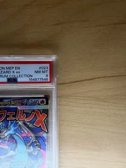 2025 Pokemon Mega Charizard X EX 023 - Black Star Promo - PSA 8 - Image 3