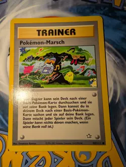 Pokemon March German Neo Genesis #102 2000 LP - Image 1