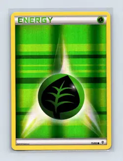 Grass Energy 75/83 Common Generations Pokemon Reverse Holo Near Mint - Image 1