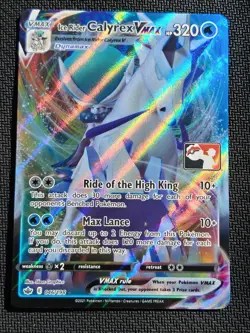 Ice Rider Calyrex VMAX 046/198 Pokemon Prize Pack Series 1 NEAR MINT NM - Image 1