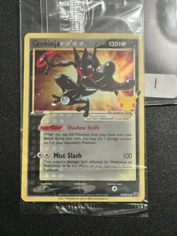 #1 Greninja Gold Star Sealed Promo SWSH144 Celebrations ETB Pokemon TCG - Image 5