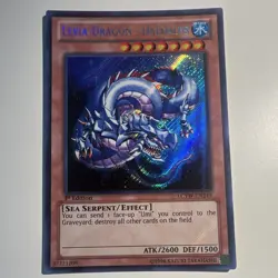Levia-Dragon Daedalus LCYW-EN249 Secret Rare 1st Ed Yu-Gi-Oh - Image 1