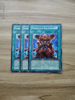 Yu-Gi-Oh! - Mustering Of The Dark Scorpions 3X - Full Playset - Image 1