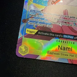One Piece Nami (Parallel) OP08-106 Two Legends Foil - Image 5