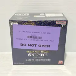 One Piece OP01 Romance Dawn English Blue Bottom Sealed Booster Box - Image 1
