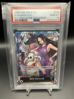 One Piece - PSA Magazine Exclusive Boa Hancock - #038 Alt Art - PSA 10 - Image 1