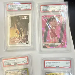 PSA Graded Pokemon and Basketball Card lot - 14 - Image 2