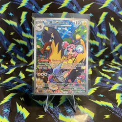 Iono's Kilowattrel 163/159 Holo Illustration Rare Journey Together Pokemon Card - Image 1