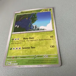 Heracross - Pokemon TCG 008/167 Reverse Holo Card Twilight Masquerade NM - Image 3