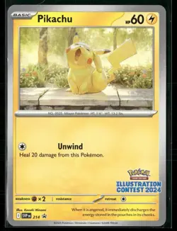 Pikachu Illustration Contest 2024 214 Promo SV: Scarlet & Violet Promo Cards NM - Image 1