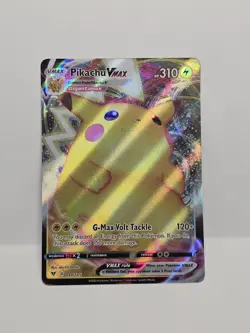 Pokemon TCG Vivid Voltage Pikachu VMax Full Art Ultra Rare Card 44/185 - Image 1