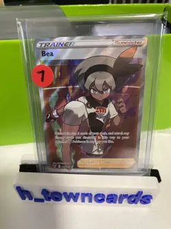 Bea (Full Art) 180/185 SWSH04: Vivid Voltage - Pokemon Card - NM - Image 1