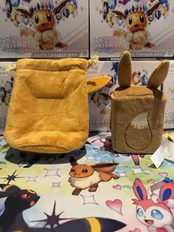 Pokemon Prismatic Evolutions Eevee Accessory Pouch and Deck Box Set - Image 2