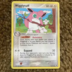 Pokemon Ex Fire Red Leaf Green - Wigglytuff - 52/112 - Non Holo Uncommon - Image 1